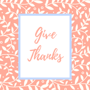 give-thanks