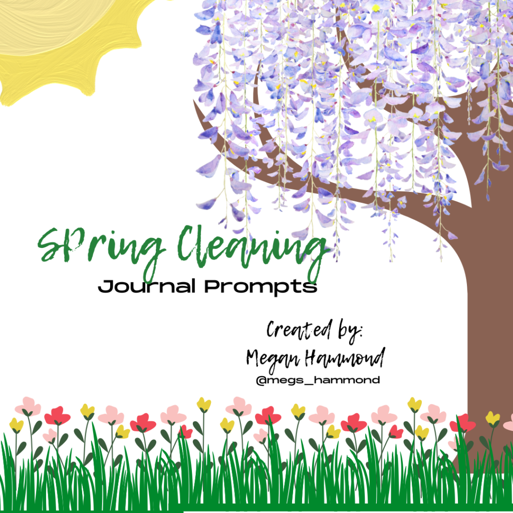 Spring Cleaning Journal cover is displayed